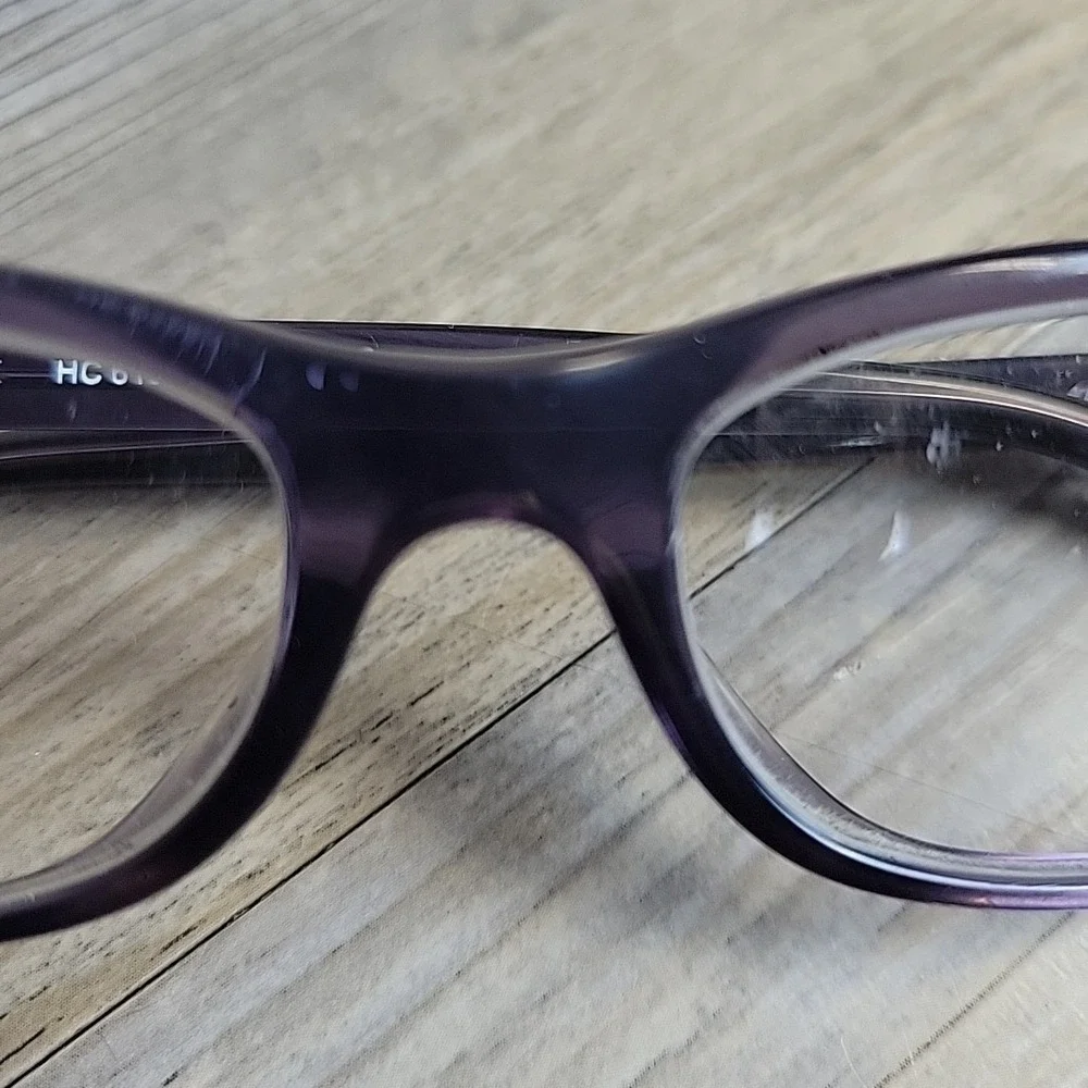 Coach Eyeglasses HC 6158U 5616 Transparent Purple 52 []‎ 16 140